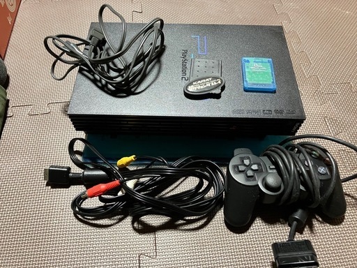 SONY PlayStation 2 SCPH-30000 本体と付属品