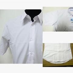 【新品/おまけ本付】男子スクール半袖Yシャツ 170A の画像