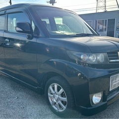 【支払総額11.8万円】h22年式ゼストスパーク車検令和9年1月機関良好 ワンセグTV かっこいい系軽自動車！の画像