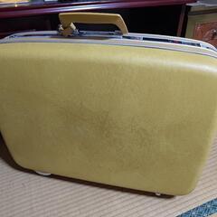 美品 Samsonite サムソナイト イエロー キャリーケース 中型 レトロの画像