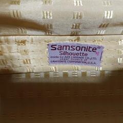 美品 Samsonite サムソナイト イエロー キャリーケース 中型 レトロの画像