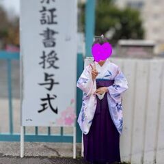 小学生卒業式　袴セット