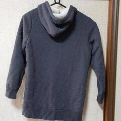 レディースフード付きコートの画像