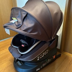 チャイルドシート【清掃済み】BF921 エールベベ・クルット5i グランス カラー／グランブラウンの画像