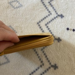黄色　小銭入れ　財布の画像