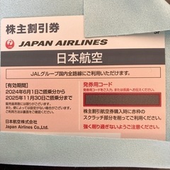 JAL優待券