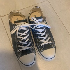 コンバース　ローカット　緑　25cmの画像