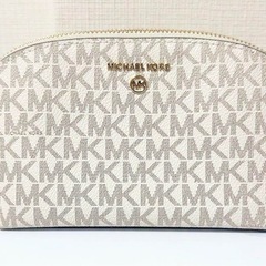 マイケルコース　Michael  KORS ポーチ　ホワイト　ア...