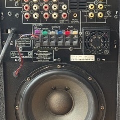 ジャンク　Pioneer パイオニア SX-SWR1 5.1ch サラウンドシステムの画像