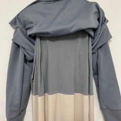 マタニティ授乳ワンピースの画像