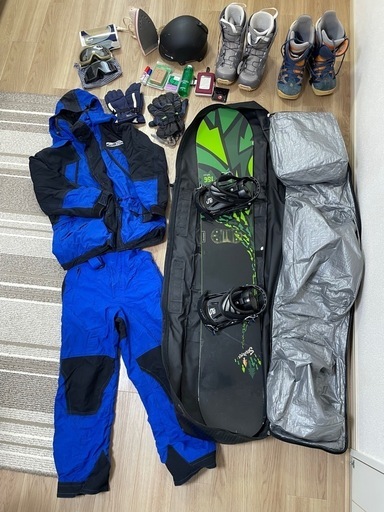 【総額20万超】スノボー17点セット