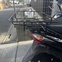 スクーター　キャリア　バイク　原付　　の画像