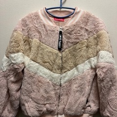 love rabby 150　ラブラビ　ファー　ボアブルゾン　ピ...