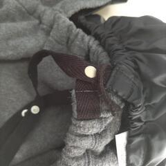 ファムベリー 抱っこ紐 ベビーカー カバー 防寒 黒系の画像