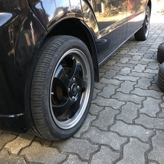 軽自動車サイズ15インチアルミホイールの画像