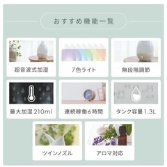 加湿器2個セットの画像