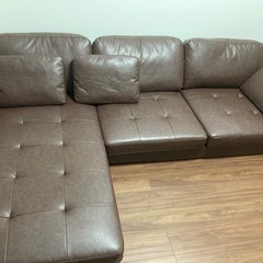 アルモニアソファ　ブラウンの画像