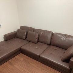 アルモニアソファ　ブラウンの画像