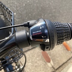 22㌅6段ギア自転車❣️ヘルメット付きの画像