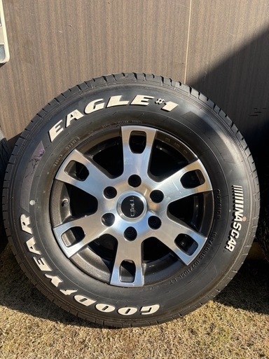 ハイエース TRDホイール GOOD YEARタイヤセット4本
