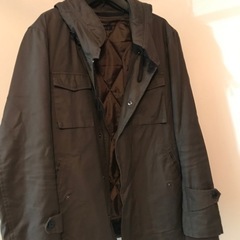 jun　メンズコート　カーキ　　