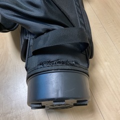 ゴルフ　軽量スタンドバッグ　黒無地の画像