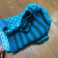 ペット　服　冬用　ニットの画像