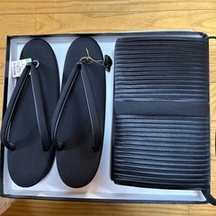 和装用草履とバッグのセットの画像