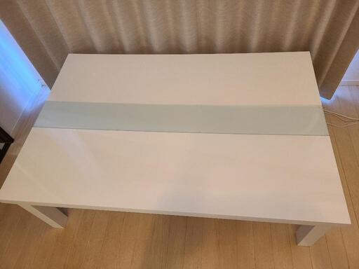 アーバンモダンデザインこたつテーブル 4尺長方形(80×120cm) 　ダブルホワイト