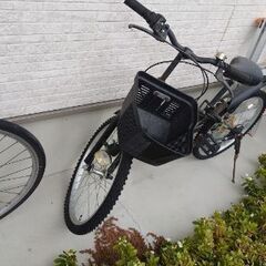 自転車2台 の画像