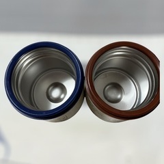 スヌーピー、ミッキーマウス保温保冷デリカポット2個セットの画像