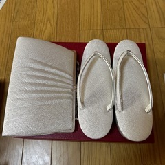 和装用草履とバッグ