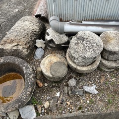 漬物石、石臼、おもし、飛び石等に如何ですか？の画像