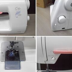 シンガー 家庭用ミシン QT-9000 ホワイト 動作品 サイドカッター・他 付属品付き SINGER 苫小牧西店の画像