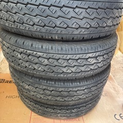 ブリヂストン　V600 185/80/R14 102/100N LT ノーマルタイヤ4本セットの画像