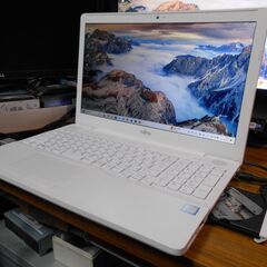ノートパソコン 富士通 Windows 11 CPU i7-7700HQ メモリ16GB SSD480GB Office2021 Blu-rayの画像