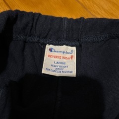 チャンピオン　ネイビーハーフパンツの画像