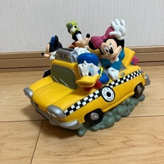 ディズニーキャラクター　タクシー　貯金箱