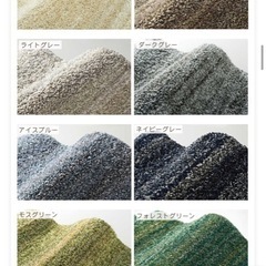 ラグ　グレージュ　の画像