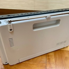 【コード/リモコン/取説付き】パーソナルオーディオシステム【ZS-E80W】の画像