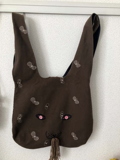 美品　ミナペルホネン　うさバッグ大