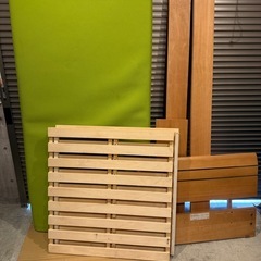 シングルベッド無料で差し上げます。急ぎの画像
