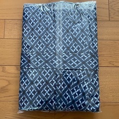 うぐいす椿 最高級 16号双糸ネル ｢紳士用｣おねまき  あお寝間着 寝間着 浴衣 着物 介護用パジャマ 男性 メンズ 紳士 Lサイズ 綿100% 日本製の画像