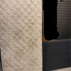 無料で差し上げます！オシャレなシングルベッド+棚？の画像