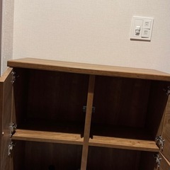 LOWYA キャビネット　幅74cmの画像