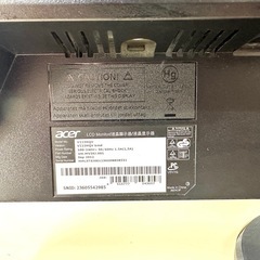 Acer PC用液晶モニター V223HQL★付属品有りの画像