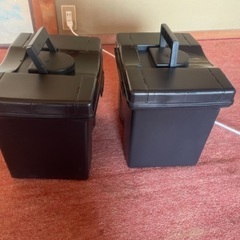 フタ付き収納ボックスの画像