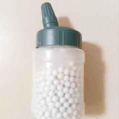 新品 BB弾ボトル BB弾  ホワイト