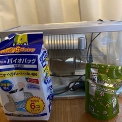 水槽　フィルター　餌　