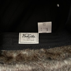 耳あてつき　デニムキャップ　帽子の画像